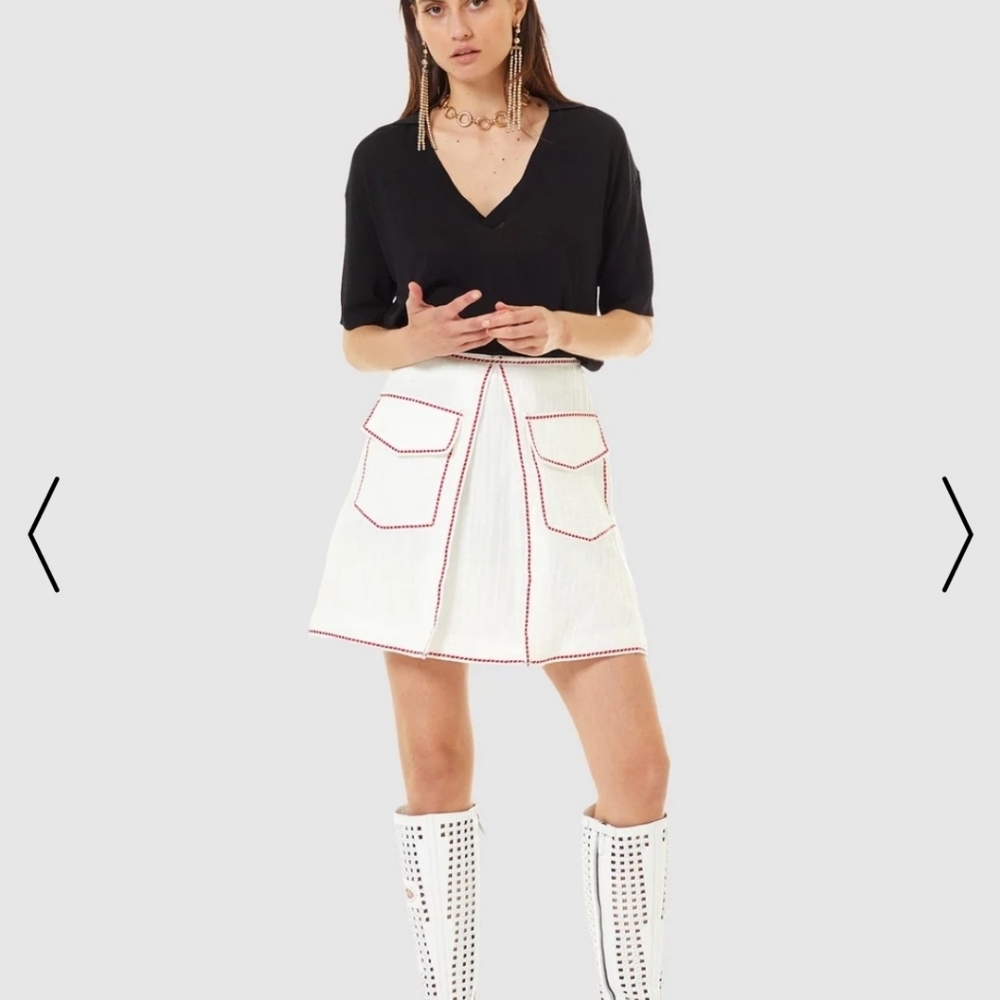 NWT Stevie may portobello mini skirt